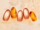 ネウィ ネイル 銀座(newi nail)の写真/10月ネイルはトレンドのべっこうやアニマル柄で彩って。パラジェルで爪のフォルムも綺麗に整う◎