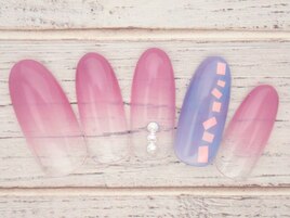 ＃ニュアンスネイル＃ホロ