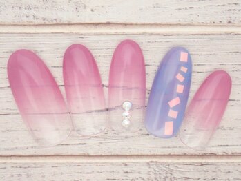 ワンネイル(ONE NAIL)/#ニュアンスネイル#ホロ