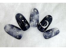 ネイルルージュ(Nail Rouge)/夜空ネイル