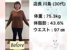 メイベル/【ビフォー】私、太っていました