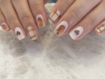 プティ(petit)/落書きネイル/韓国ネイル/インク