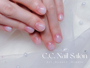 シーシーネイルサロン 池袋(C.C.Nail salon)/ラメグラデーション.