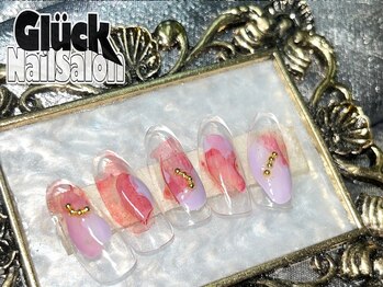 グリュックネイル/12月 定額デザインネイルBセット