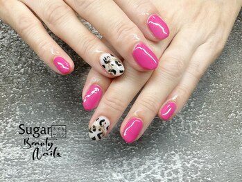 シュガービューティーネイルズ(Sugar Beauty Nails)/ヒョウ柄ネイル