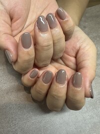 グレージュワンカラー