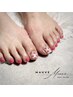 【Foot】85 min art (2~4本目安)☆フットバス付き ¥8800