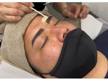 アンジェリック ウィング川崎店(Angelic)/メンズ眉毛(パーマ付)工程7