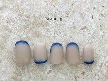 ザ マリー 三条店(THE MARIE)/3)6000円 シンプルネイル &nbsp;0925a