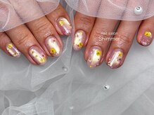 シマー(Shimmer)/フラワーネイル