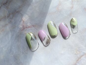 ミーム(meme)/春ネイル