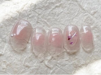 アイネイルズ 梅田店(I nails)/チークネイルポイント¥7200