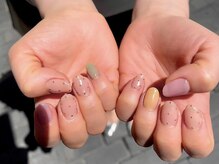 ビューティービースト フォー ネイルアンドアイラッシュ 松浜店(beauty:beast)/春色スタッズ☆