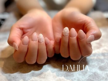 ダリア 西大寺本店(DAHLIA)/ぷっくりフラワーネイル