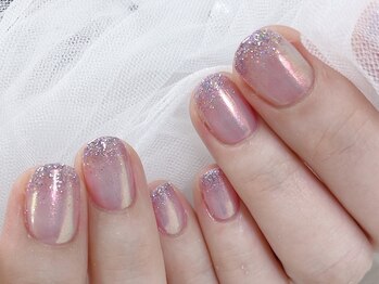 ビオトーププラス 銀座本店(bio tope+)/ミラーとフラッシュネイル銀座