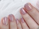ミラーとフラッシュネイル銀座