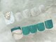ティアラ(TIARA for nail & eye)の写真/【フット★ワンカラー・ラメ ¥4500/親指アート ¥6500】サンダルの季節はフットネイルで気分を上げよう♪