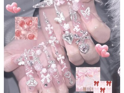 ICE Nails Salon 新宿【長さだし/持ち込み/3D/ゴテゴテ/つけ放題/パラジェル】の写真