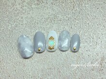 ヴィガー アンド ルックス 白金 目黒(Vigor&Looks)/ニュアンス　タイダイ　グレー