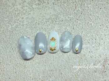 ヴィガー アンド ルックス 白金 目黒(Vigor&Looks)/ニュアンス　タイダイ　グレー