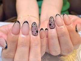 6月　黒スキニーフレンチ