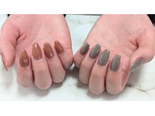 モアプラス 橿原店(MORE+plus)/ワンカラー♪アシメネイル
