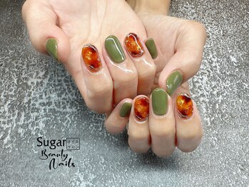シュガービューティーネイルズ(Sugar Beauty Nails)/べっ甲ネイル