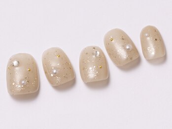 アイ ネイルズ 天神店(I nails)/キラキラゴールド ¥7000