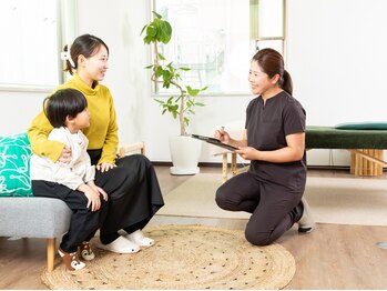 キナリ(Kinari)の写真/【お子様同伴OK】 産後の骨盤ケアや姿勢のバランス調整に◎蓄積した疲れにも幅広く対応♪