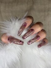 エーナイン 卸町店/バレンタインネイル