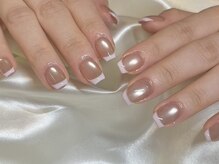 ブライダルにもオススメな綺麗めフレンチデザイン♪