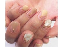 クリスタルネイル プレミアム イオンモール鹿児島店(CRYSTAL NAIL PREMIUM)/フリンジネイル