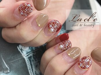ラクレ 博多店(Lacl'e)/ツイードネイル