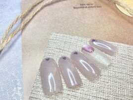 【2024/2月】 シンプルネイル