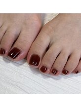 グロウネイル 福井(GLOW/NAIL)/【foot】ワンカラー