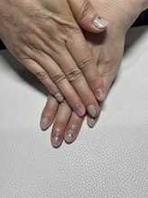 ホワイト(WHITE)/定額ネイル