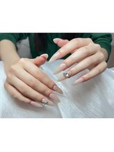 アモールビューティー 新宿店(Amor Beauty)/チップ長さだしアート2本