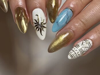 エンジュ(enju)/【アートコース】手描きデザイン