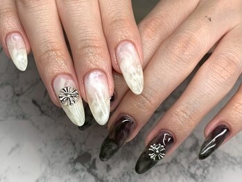 アズネイル 大宮(AZU NAIL)/マーブルネイル