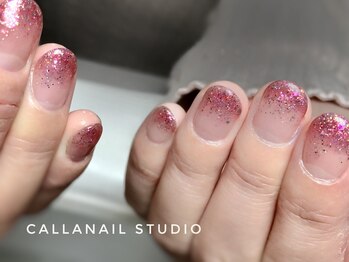 カラーネイルスタジオ(Callanail studio)/ちゅるんなラメカラー♪