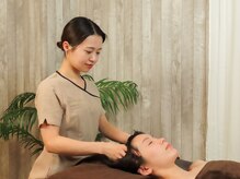 グレースフィオーレ 上野御徒町店(gracefiore)/お着替え後、施術スタート