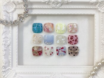 フットシンプルアート