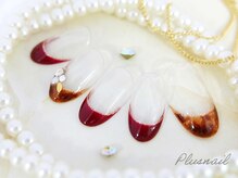 プラスネイル 銀座中央通り店(PLUS NAIL)/【155】定額6,589円べっ甲