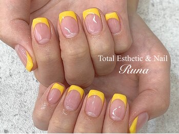 ルーナ(Runa)/カラーフレンチ【¥5500】