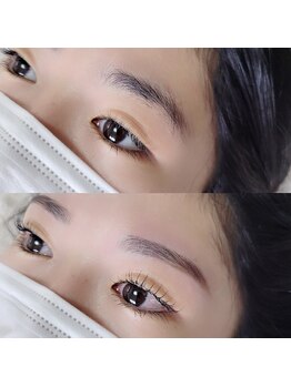 アッシュ(Ash)/眉毛デザイン×まつ毛パーマ