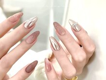 リチュネイル(Richu nail)/長さだし◇ミラーネイル