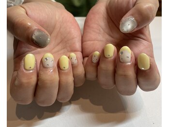 アールエム(Rm)/4月#ネイル