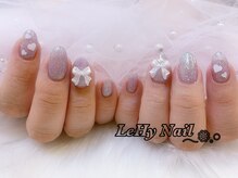 レヒネイル(LeHy nail)/ラメワンカラーネイル
