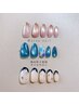 【定額デザインB】お色変更可/ハンド/サンプル/フィルイン可¥8,800