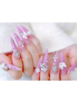 長さ出しのできるサロン